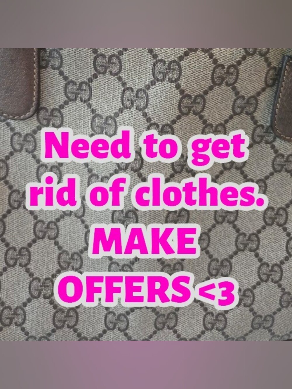 Make Offers On Clothes!